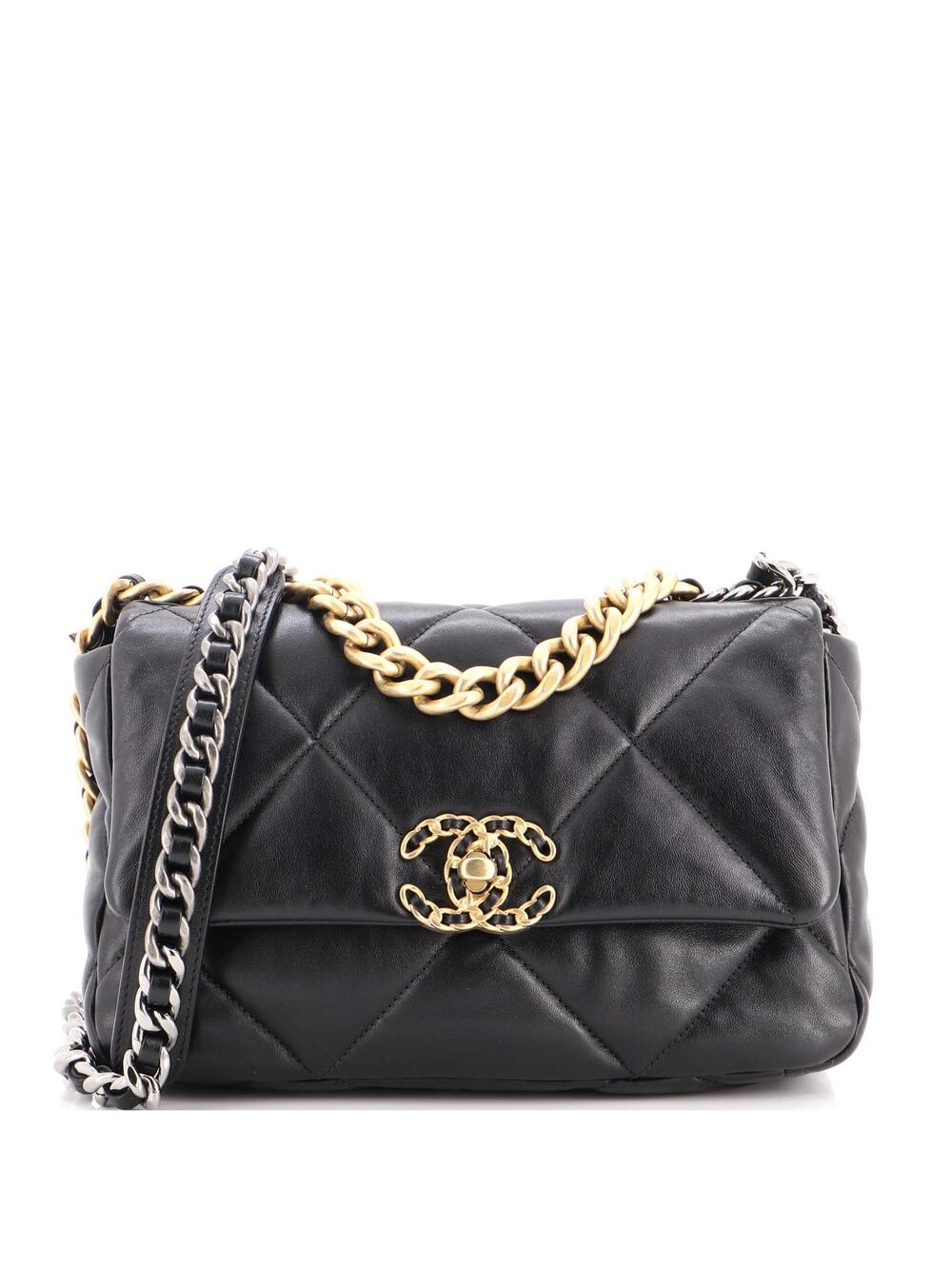 Chanel 19 Flap Bag Quilted Leather #371269C49B